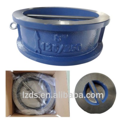 Dual Clamp Plates Wafer Check Valve