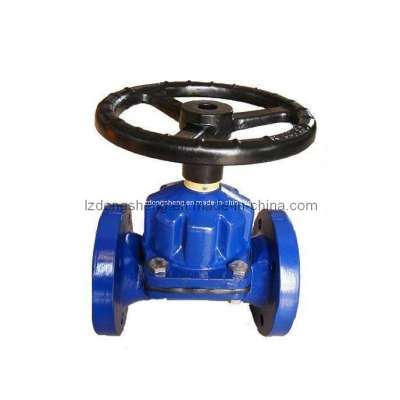 Cast Iron Diaphragm Valve with Rubber Lined